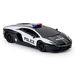 Lamborghini CMJ Remote Control 1:24 Scale Lamborghini Police Car