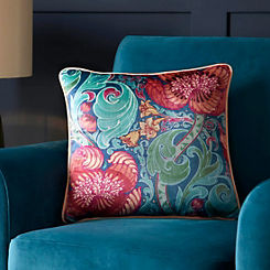 Laurence Llewelyn-Bowen Blue & Mag Down the Dilly 43 x 43cm Filled Cushion