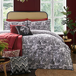 Laurence Llewelyn-Bowen Heart of The Home 100% Cotton Sateen 200 Thread Count Duvet Cover Set