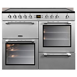 Leisure Range Ceramic 100 cm Electric Cooker CK100C210S - Silver - A Rated