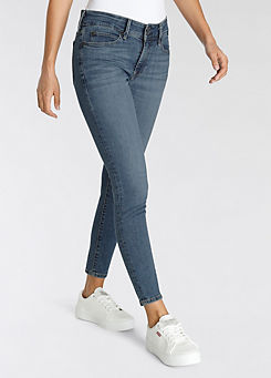 Levi’s 711 Double Button Skinny Fit Jeans