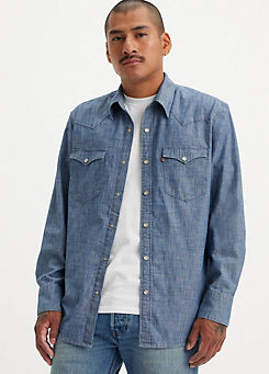 Levi’s Barstow Western Denim Shirt with Chest Pockets