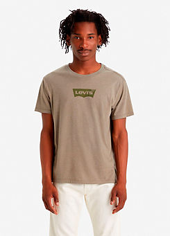 Levi’s Crew Neck T-Shirt with Logo Print