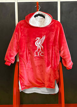 Liverpool FC Redout Hugzee Wearable Hooded Fleece Blanket