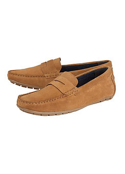 Lotus Mens Addison Tan Suede Casual Shoes