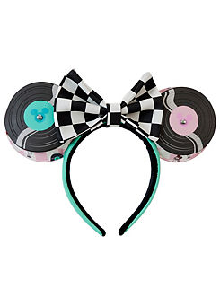 Loungefly Disney Mickey & Minnie Date Night Diner Records Headband