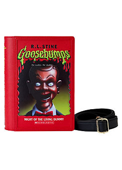 Loungefly Sony Goosebumps Slappy Book Cover Crossbody Bag