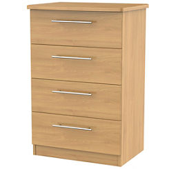 Loxley Assembled 4 Drawer Chest of Drawers