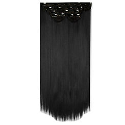 Lullabellz Super Thick 22 inch 5 Piece Straight Clip In Hair Extensions