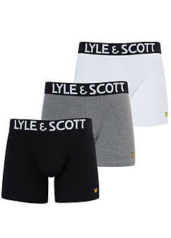 Lyle & Scott Pack of 3 Daniel Premium Underwear Trunks