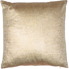 Malini Matt Gold Velvet 43 x 43 cm Cushion