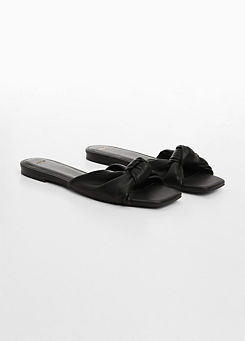 Mango Black Moni Sandals
