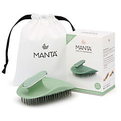 Manta Ultimate Healthy Hair & Scalp Therapy Brush - Serene Green