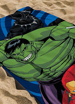 Marvel Avengers Hero Launch 100% Cotton Beach Towel