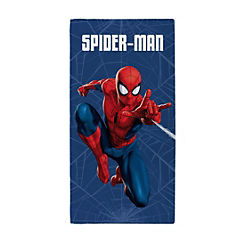 Marvel Spiderman Web Beach Towel