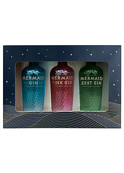 Mermaid Gin 3 x 5Cl Gift Set
