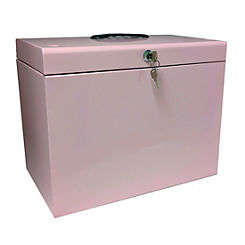 Metal A4 Home File Storage Box
