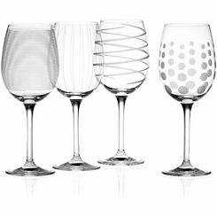 Mikasa Cheers Set of 4 Wine Glasses 450ml