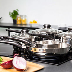 Morphy Richards Equip 5 Piece Stainless Steel Pan Set