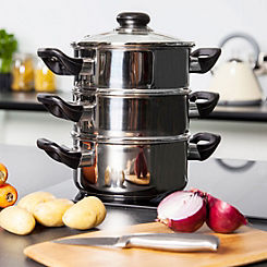 Morphy Richards Equip Stainless Steel Steamer