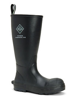 Muck Boots Black Mudder Tall Safety Wellingtons S5