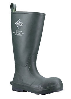 Muck Boots Green Mudder Tall Safety Wellingtons S5
