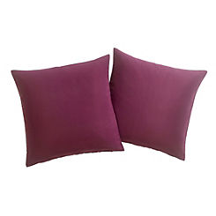 My Home Raja Pack of 2 40x40cm Easy Care Cushion Covers