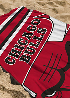 NBA Chicago Bulls 100% Cotton Beach Towel