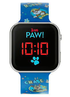 Nickelodeon Paw Patrol Blue Strap LED Watch