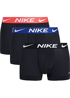 Nike Pack of 3 Contrast Logo Waist Boxers