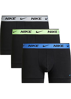 Nike Pack of 3 Logo Print Jersey Boxers
