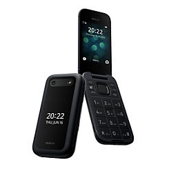 Nokia SIM Free 2660 Flip Mobile Phone - Black