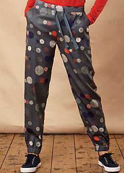 Nomads Cotton Orb Print Drawstring Trousers