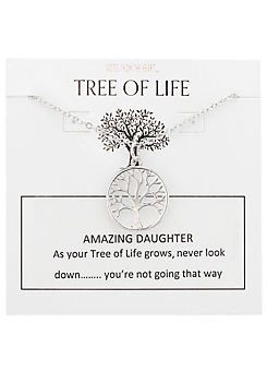 Notes From The Heart Tree of Life ’Amazing Daughter’ Pendant