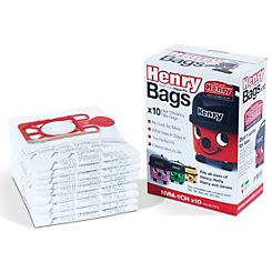 Numatic International Henry Pack of 10 HepaFlo Filter Bags