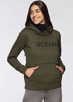 OCEAN Sportswear Hoodie with Tube Scarf