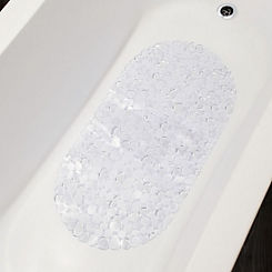 Online Home Shop Clear Non-Slip PVC Bath Mat