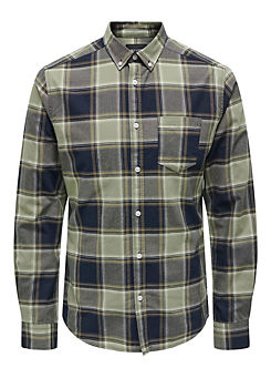 Only & Sons Check Long Sleeve Shirt