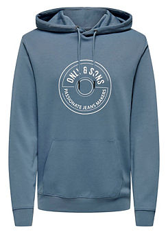 Only & Sons Logo Print Hoodie