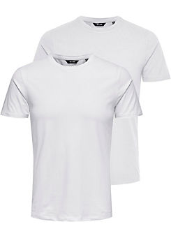 Only & Sons Pack of 2 Casual Short Sleeve T-Shirt