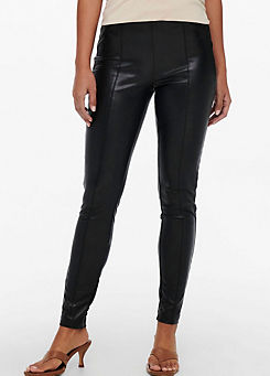 Only Faux Leather Leggings
