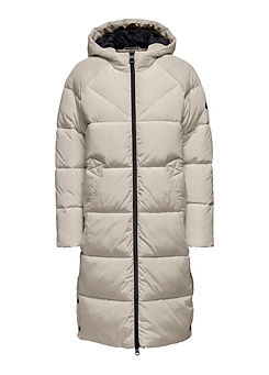 Only Longline Quilted Coat