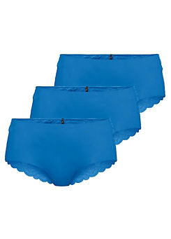 Only Pack of 3 Hipster Briefs