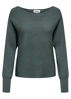 Only Round Neck Long Sleeve Jumper