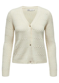 Only ’Katia’ Cable Knit Cardigan