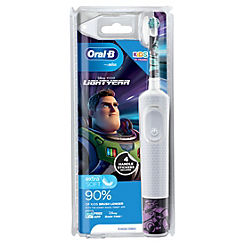 Oral-B Kids Electric Toothbrush Lightyear Designed By Braun