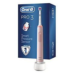 Oral B Pro 3 3000 3D Toothbrush White/Pink