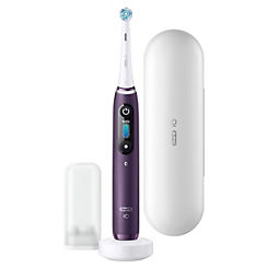 Oral B iO8 Electric Toothbrush with Travel Case - Violet