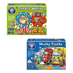 Orchard Toys Mucky Trucks & Smelly Wellies Games