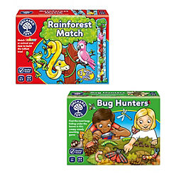 Orchard Toys Rainforest Match & Bug Hunters Game
